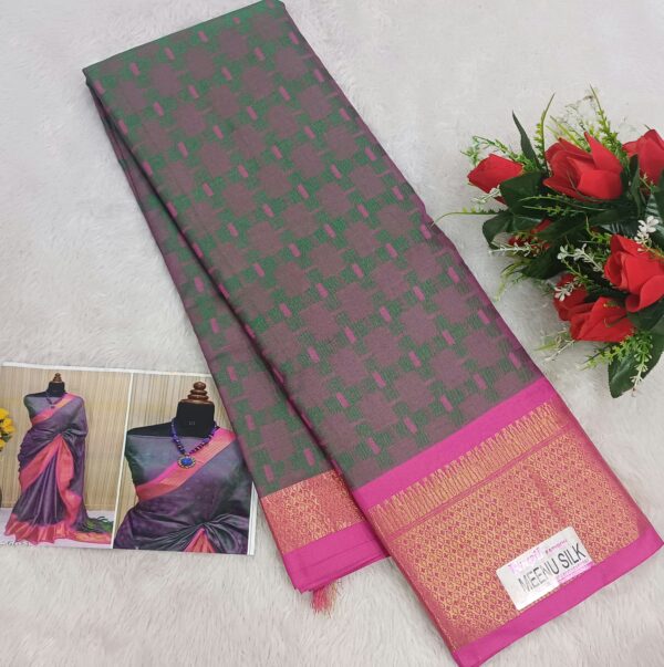 KORA MUSLIN INSPIRED SOFT SAREES - Image 4