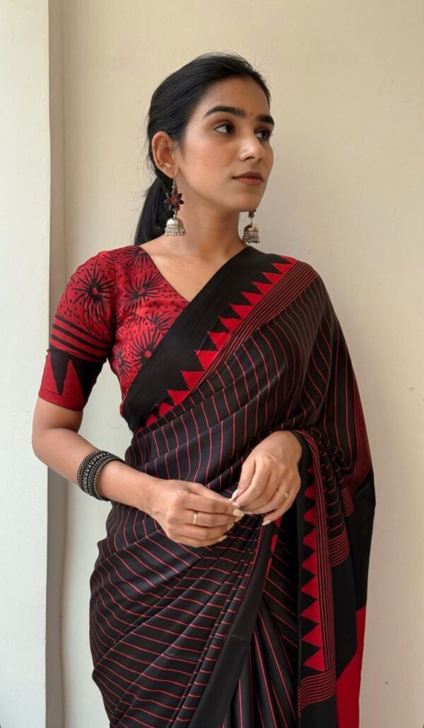 MODAL SILK SAREE - Image 2