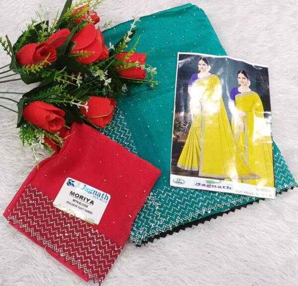MORIYA PARTY WEAR SAREE - Image 3