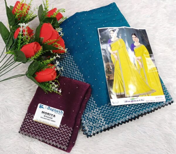 MORIYA PARTY WEAR SAREE - Image 2