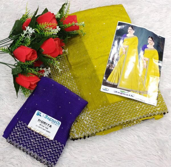 MORIYA PARTY WEAR SAREE - Image 6