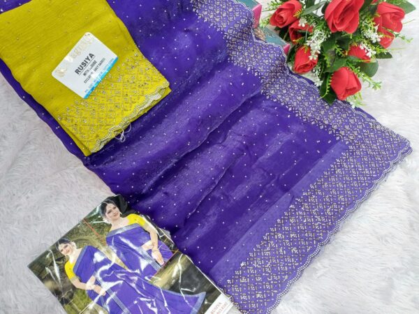 RUSIYA PARTY' WEAR SAREES - Image 2