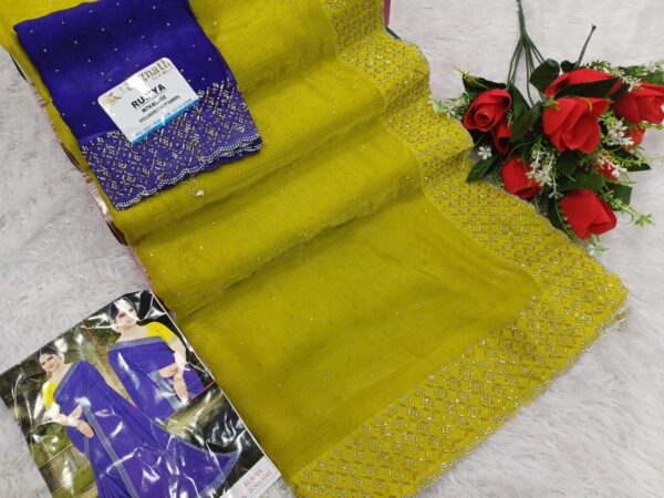 RUSIYA PARTY' WEAR SAREES - Image 3