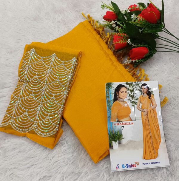 PURE SPACE SILK SAREE - Image 2