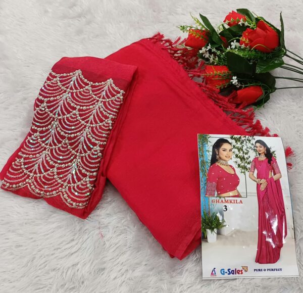 PURE SPACE SILK SAREE - Image 4