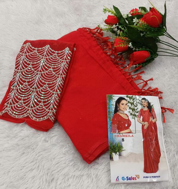 PURE SPACE SILK SAREE - Image 7