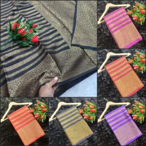 PURE BANARASI SEMI SILK SAREES