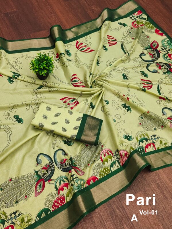 PARI DOLA PEACOCK SILK - Image 3