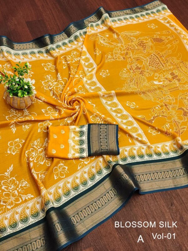 BLOSSOM SILK GEROGETTE - Image 3