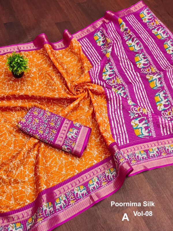 POORNIMA SILK ELEPHANT